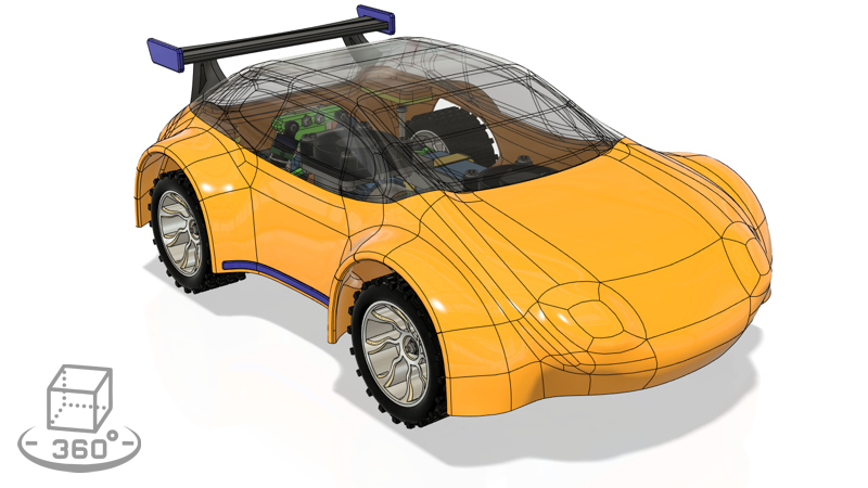 Кузов Kvantocars Корпус Квантокарс